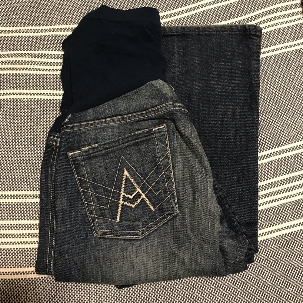 Seven maternity boot cut jeans